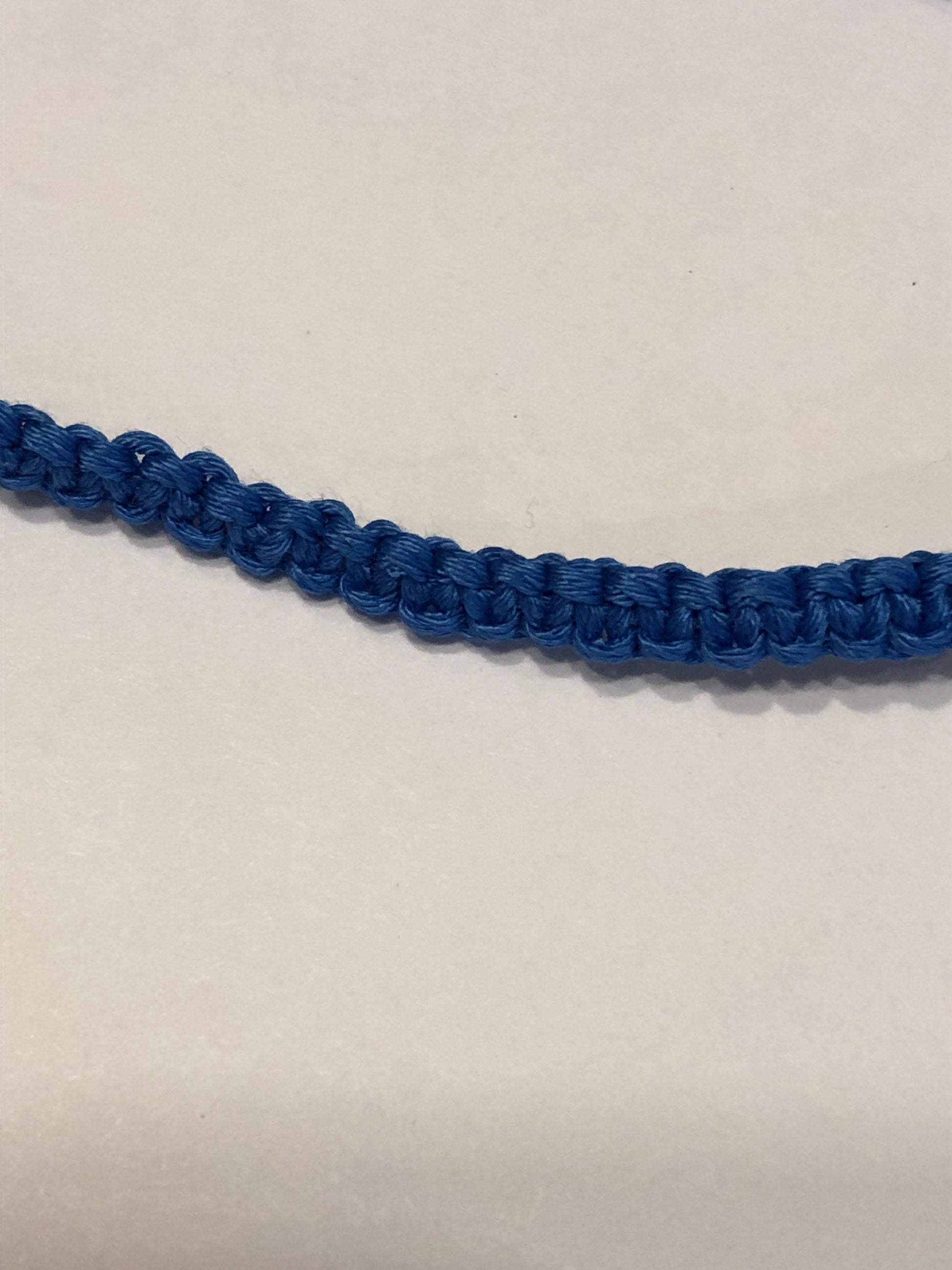 Crochet Cord Bracelet - How To 