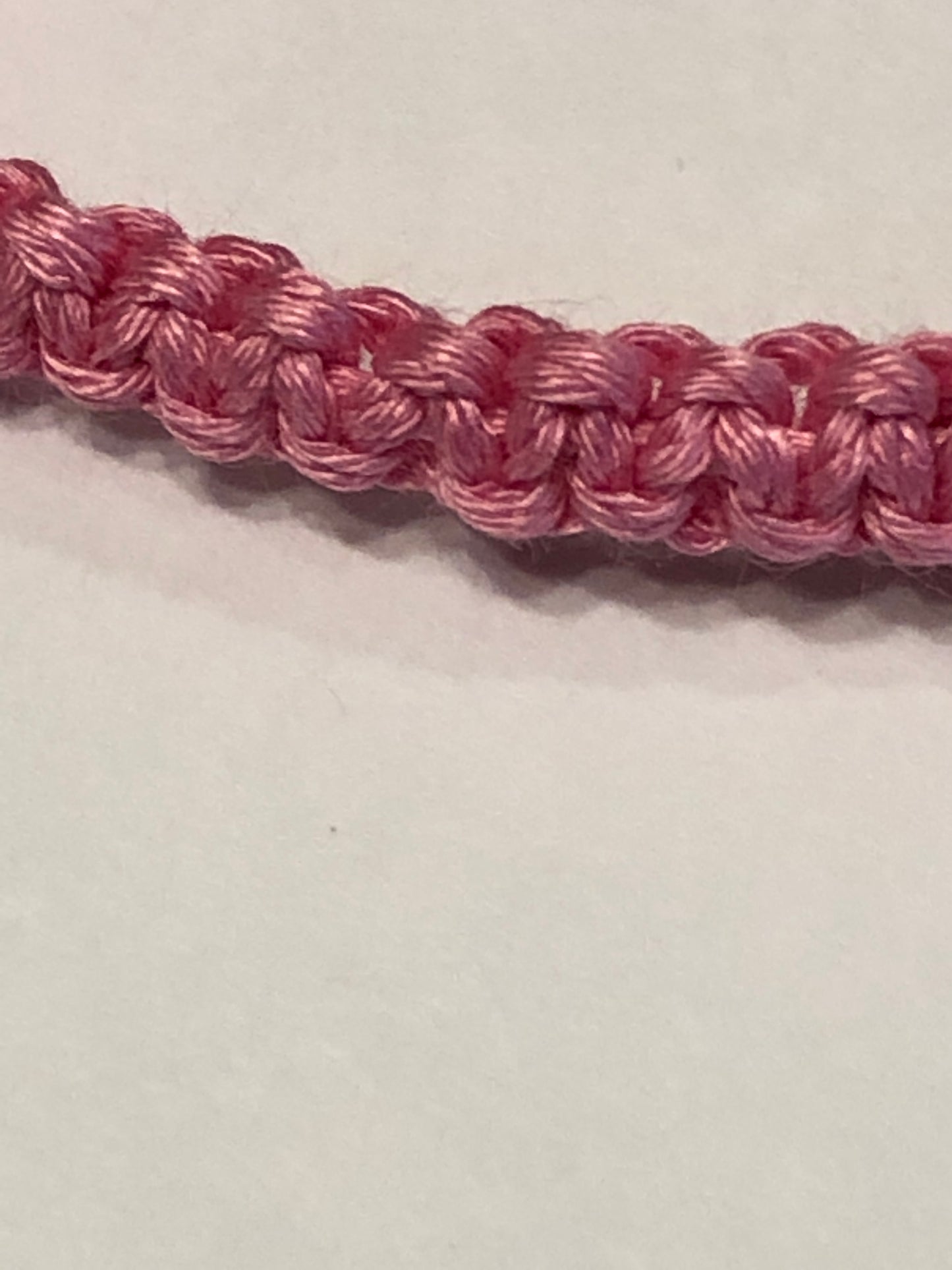 Pink Bamboo Cord Bracelet